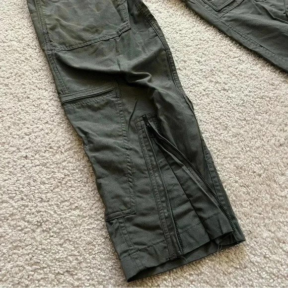 Military Coveralls Flyers Summer Fire Resistant Green 36R Gibraltar Industries - Picture 14 of 16